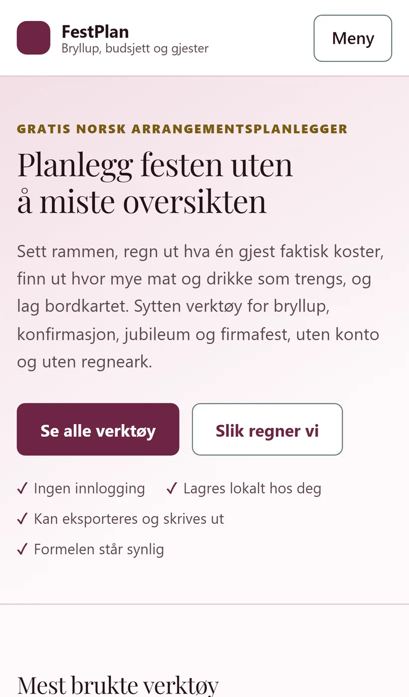 FestPlan Norge